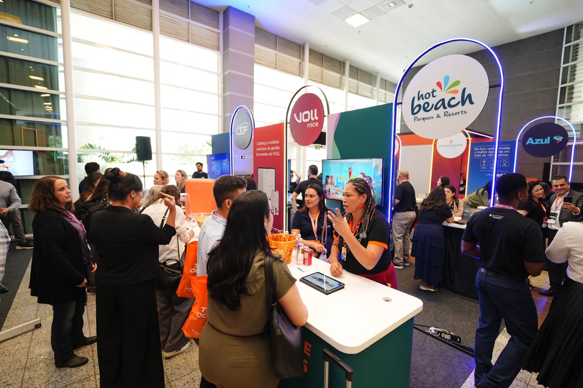 Arena de conexões do Travel Connect 2024 foi o ponto de encontro perfeito entre inovação, networking e oportunidades de negócios. 