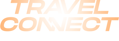 Logo Travel Connect 2026 - branco