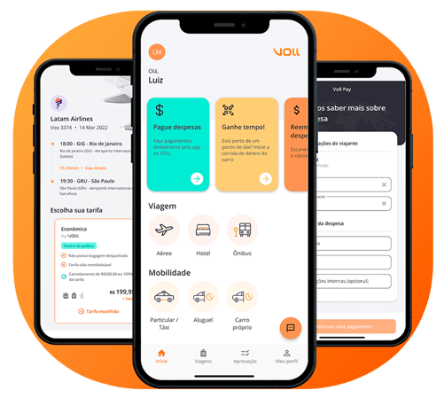 VOLL - viagens corporativas, mobilidade e despesas VOLL - viagens corporativas, mobilidade e despesas