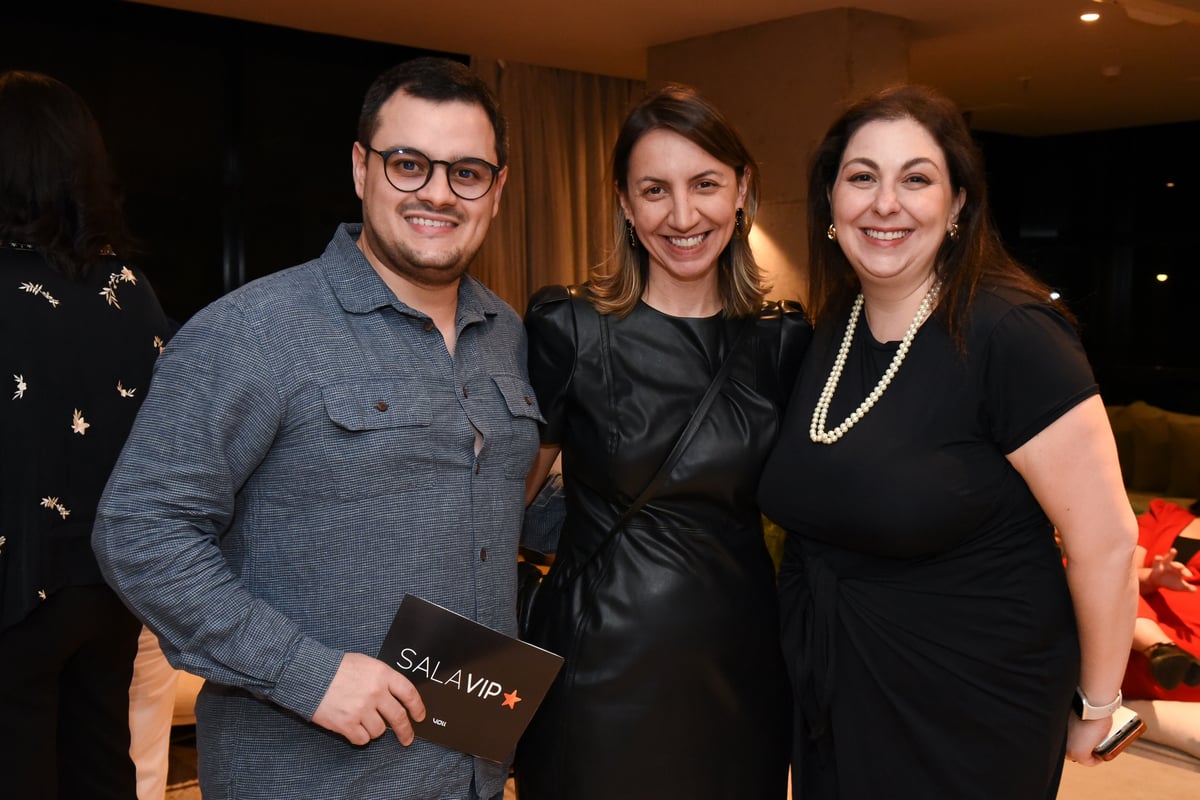 Luiz Moura (VOLL), Ana Luísa Prado (Syngenta) e Cláudia Browne (VOLL)