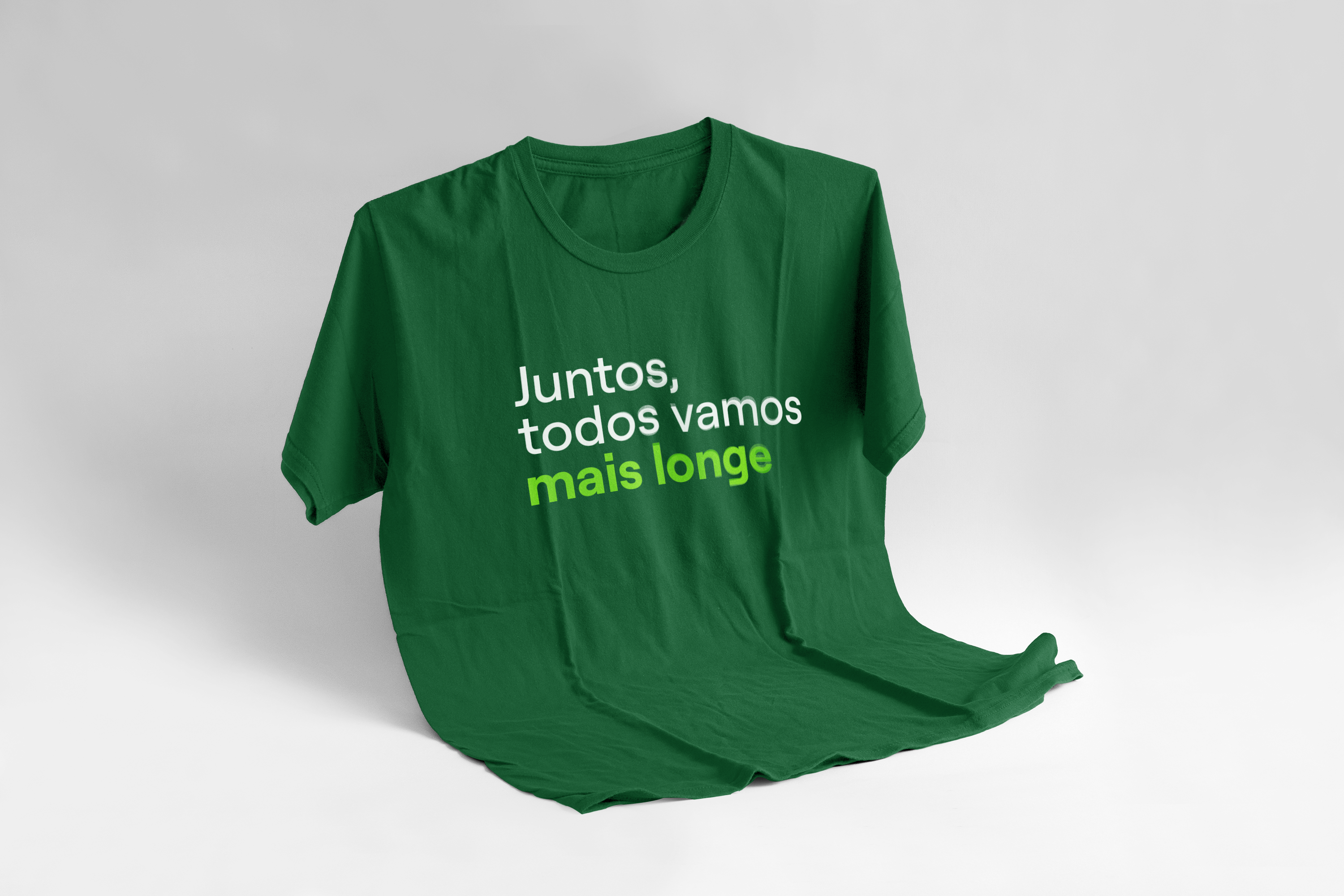 Seu time vestindo sua marca com orgulho.