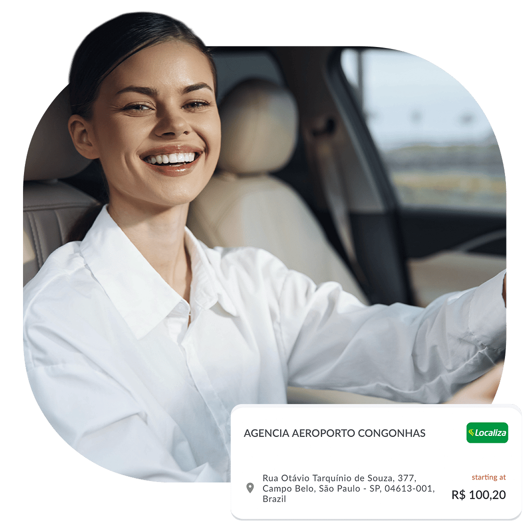 Localiza, Movida e Unidas: aluguel de carro corporativo, com tarifa corporativa para aluguel de carros