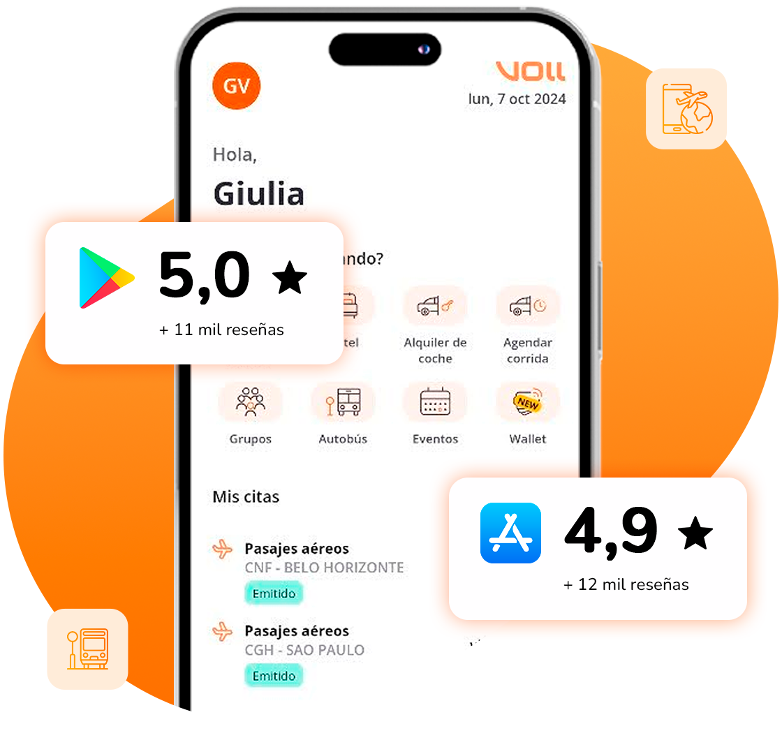 Garantice la satisfacción que solo la mayor app de viajes corporativos puede ofrecer