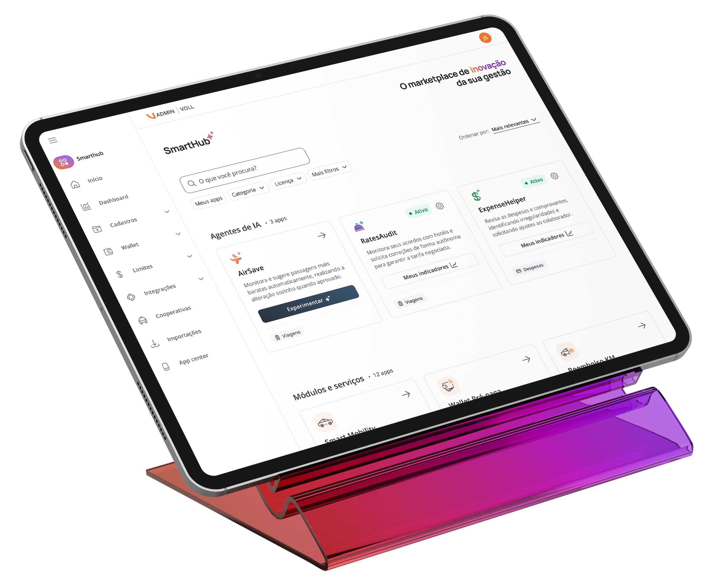 SMARTHUB: marketplace de IA para viagens corporativas